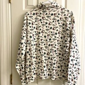 Vintage Meister Ski Mountain Winter Turtleneck Sweater